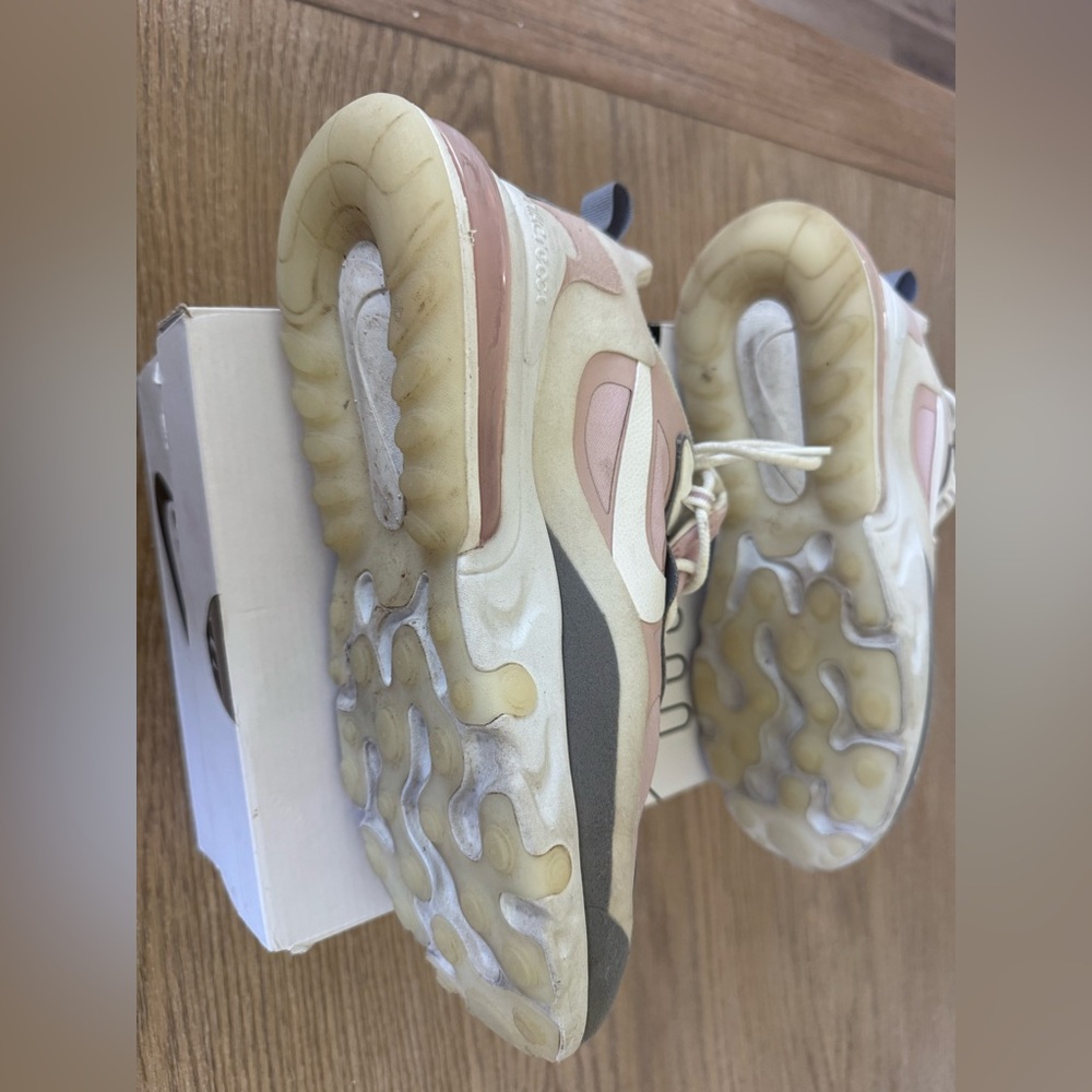 Nike Air Max 270 React Plum Chalk Stone Mauve (Women's) - Picture 5 of 7